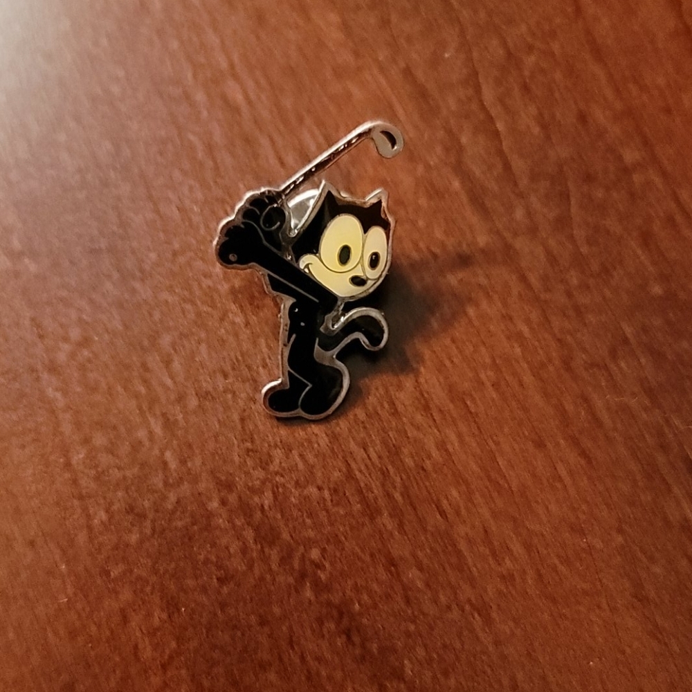 Buy2 Get 1 FREE!!Vintage Felix the Cat Pin